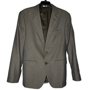 Banana Republic for Macy’s Classic Fit Men’s Gray Blazer Sz 38S Padded Shouldes